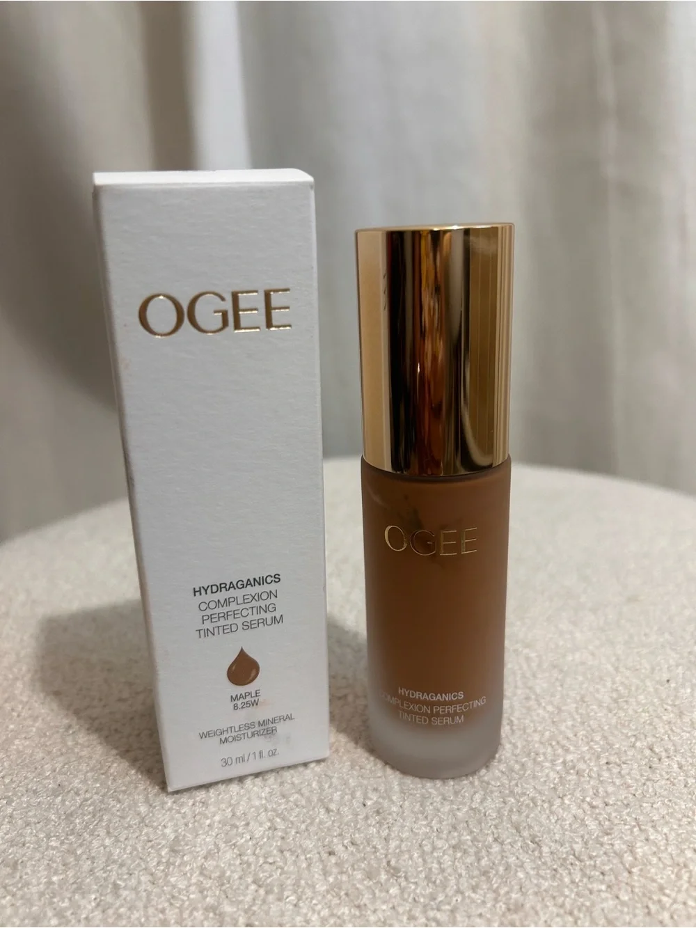 OGEE Hydraganics Complexion Perfecting Tinted Serum – Maple 8.25W